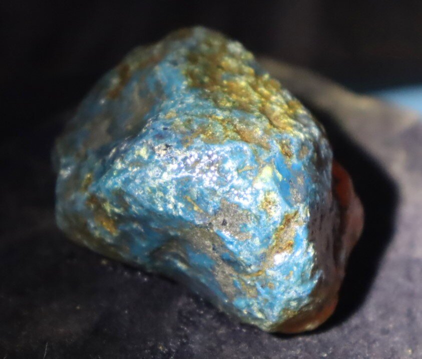 Impressive Natural Dominican Clear Light Blue Green Amber Rough Specimen 56mm 38g – photo 4