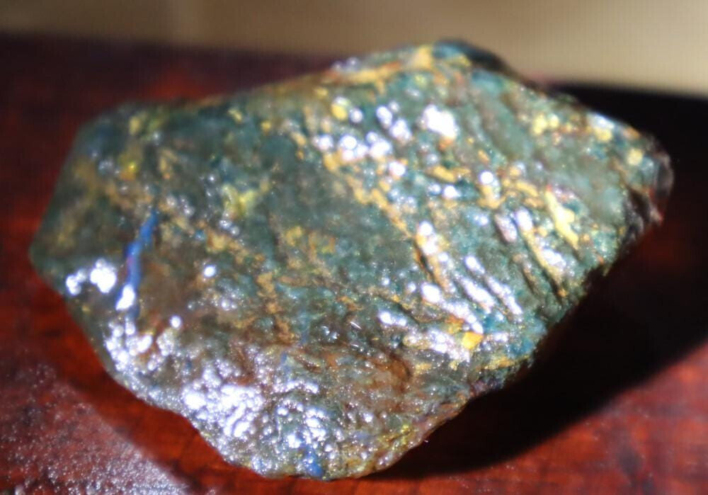 Exquisite Natural Dominican Clear Sky Blue Amber Rough Specimen 52mm 24.5g – photo 6