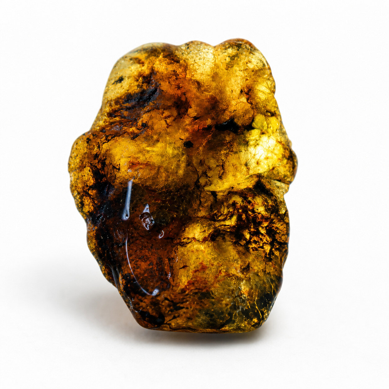 Genuine Authentic Green Blue Dominican Amber Rough Specimen Chunk 72mm 53.1g – photo 10