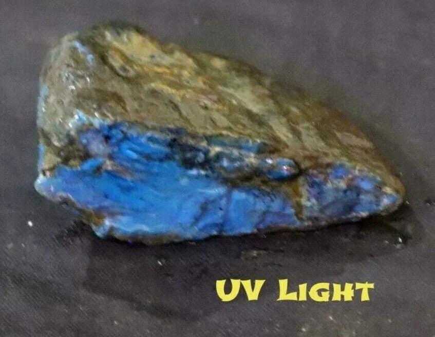 Exquisite Natural Dominican Crystal Clear Blue Amber Rough Specimen 44mm 11g – photo 3