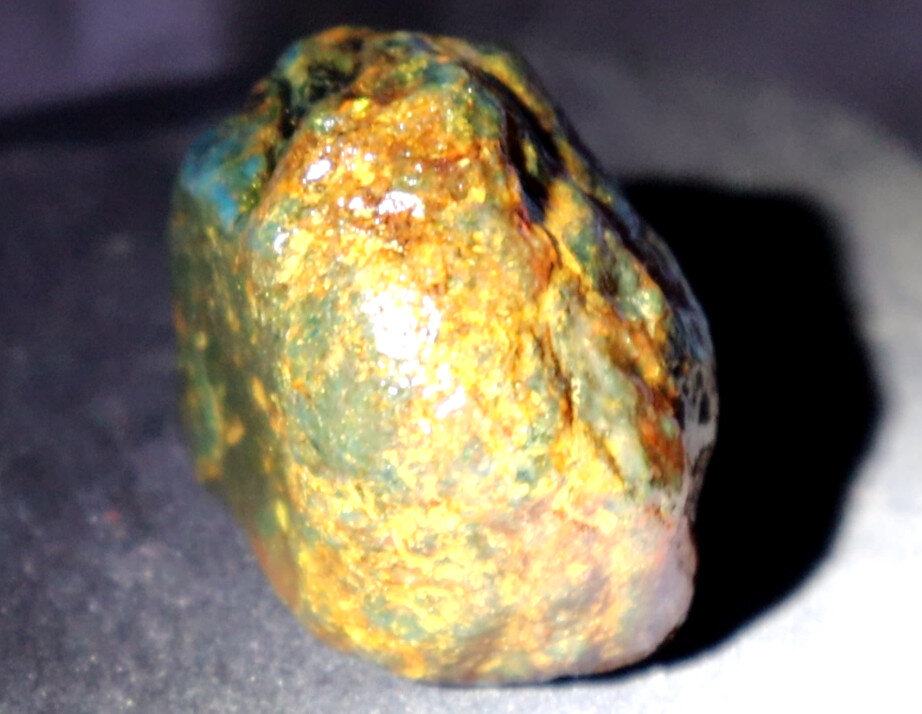 Beautiful Natural Dominican Clear Green Blue Amber Rough Specimen 53mm 37g – photo 4