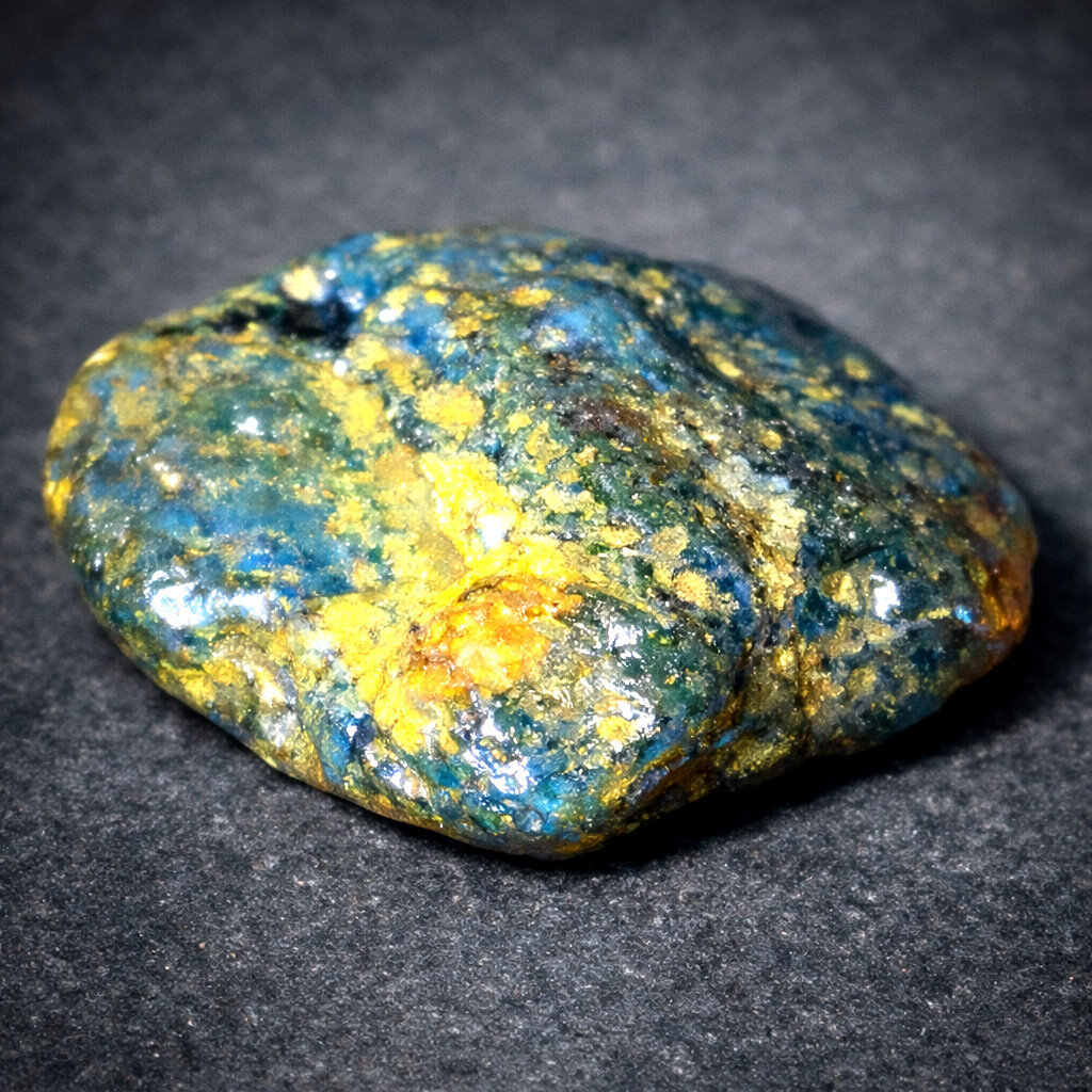 Impressive Natural Dominican Clear Green Blue Amber Rough Specimen 53mm 27.6g