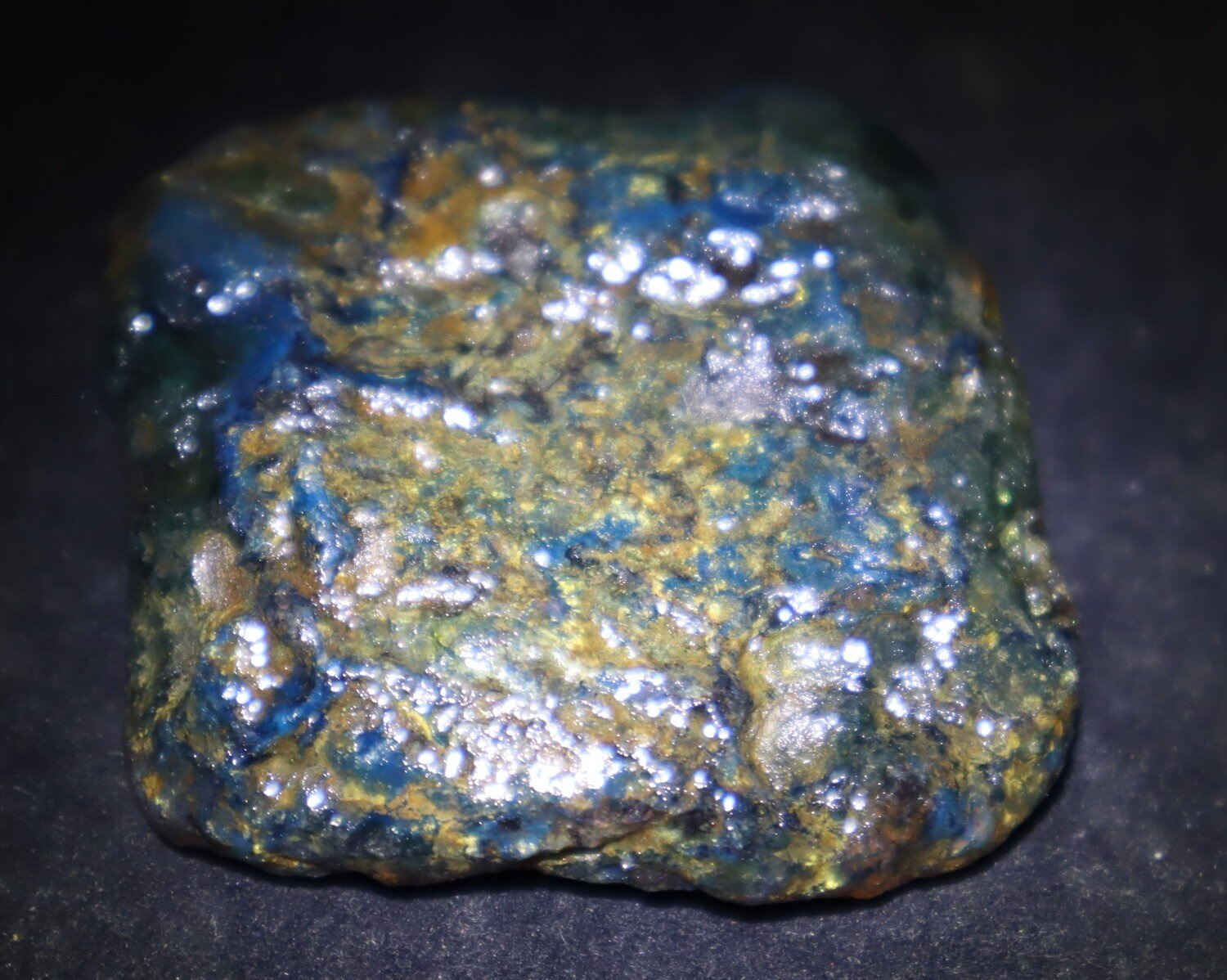 Impressive Natural Dominican Clear Green Blue Amber Rough Specimen 53mm 27.6g – photo 4