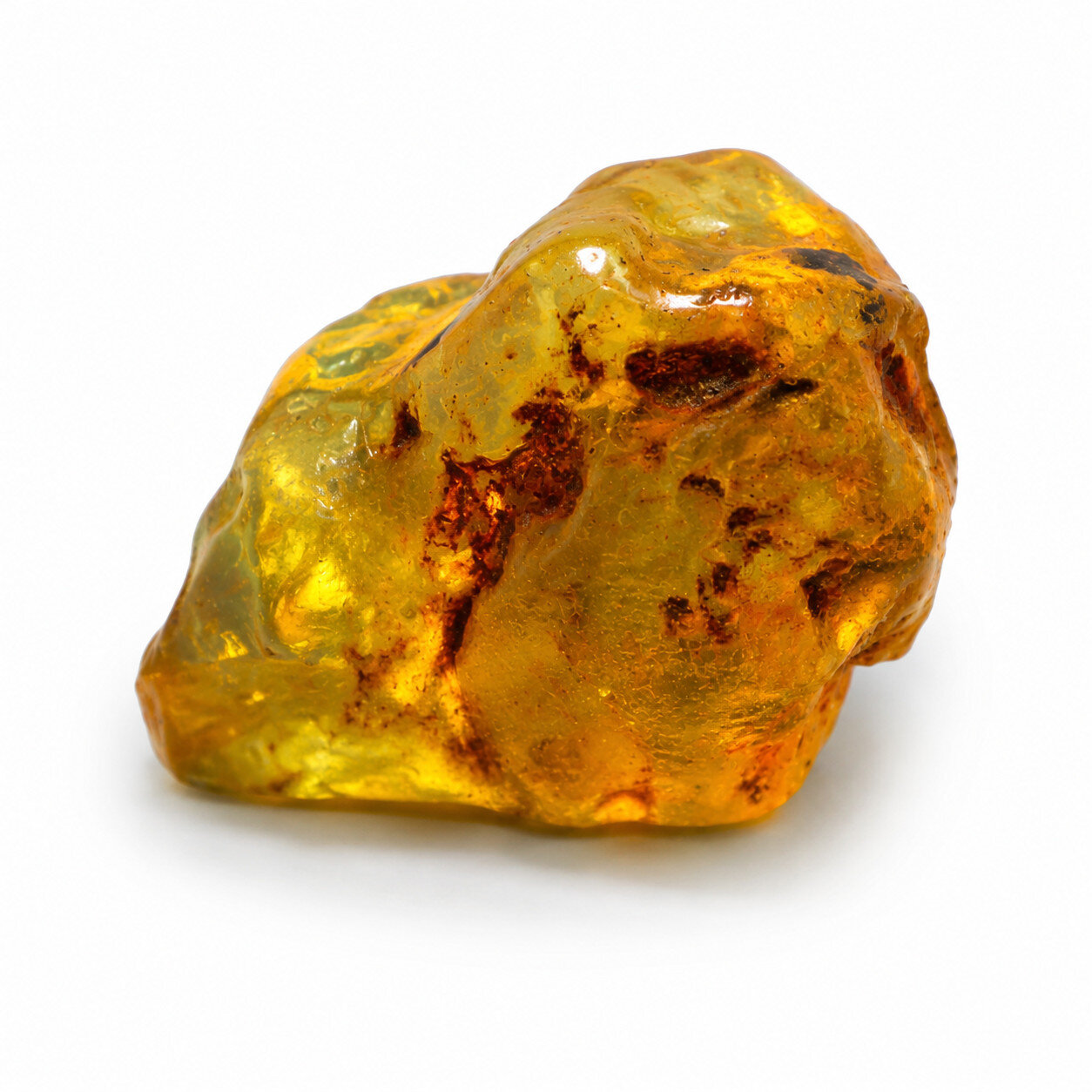 Authentic Green Blue Dominican Amber Rough Specimen Chunk 51mm 24.2g – photo 7