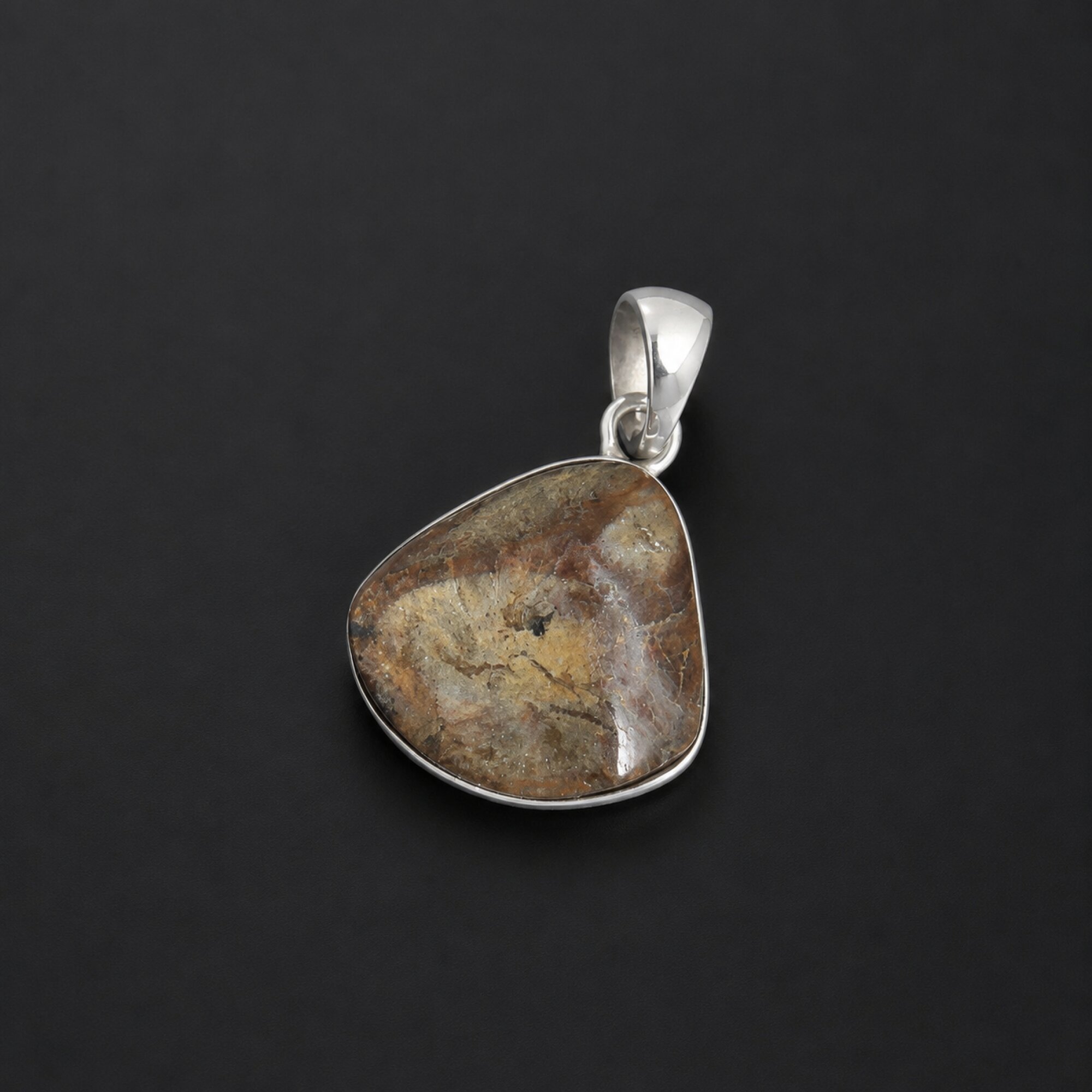Skilled Craftsmanship Translucent Butter Scotch Brown Dominican Amber 925 Sterling Silver – photo 4