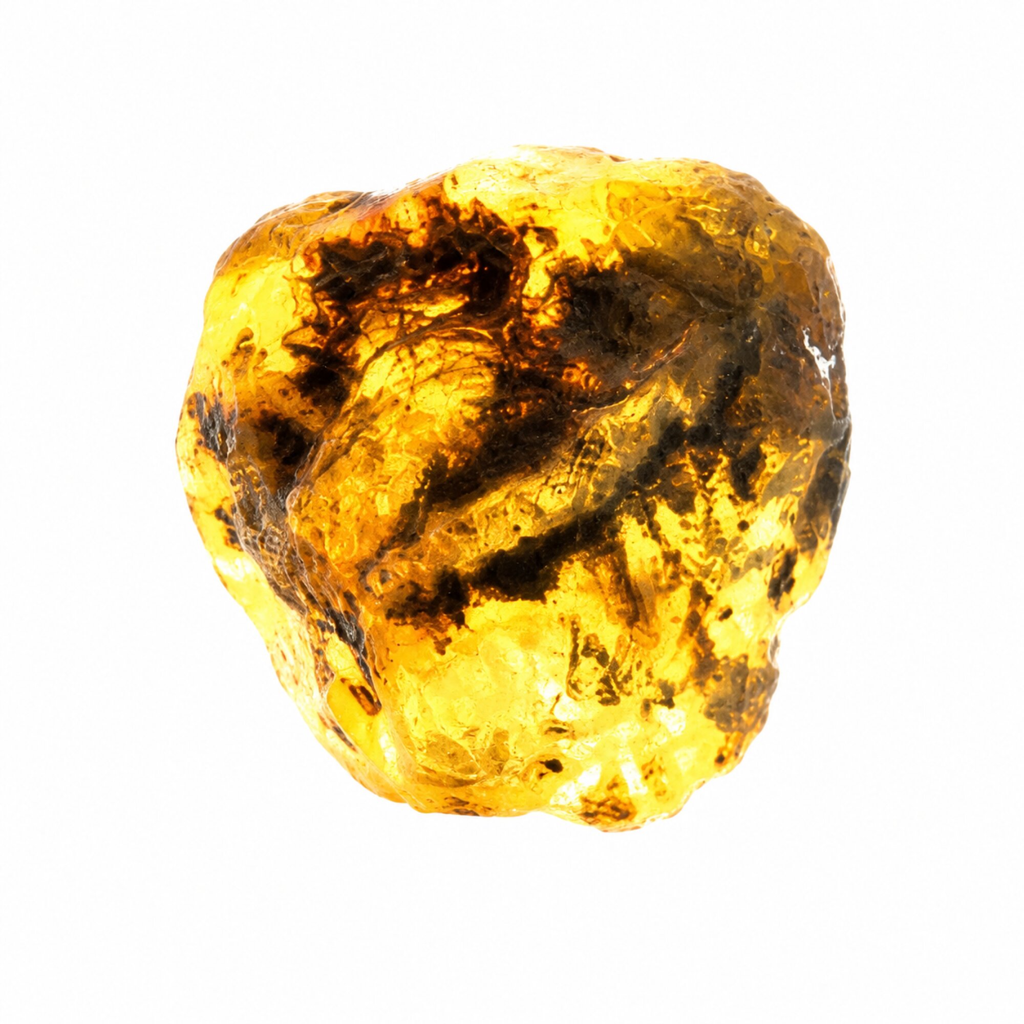 Certified Clear Sky Blue Dominican Amber Stones 44mm 16.9g – photo 6