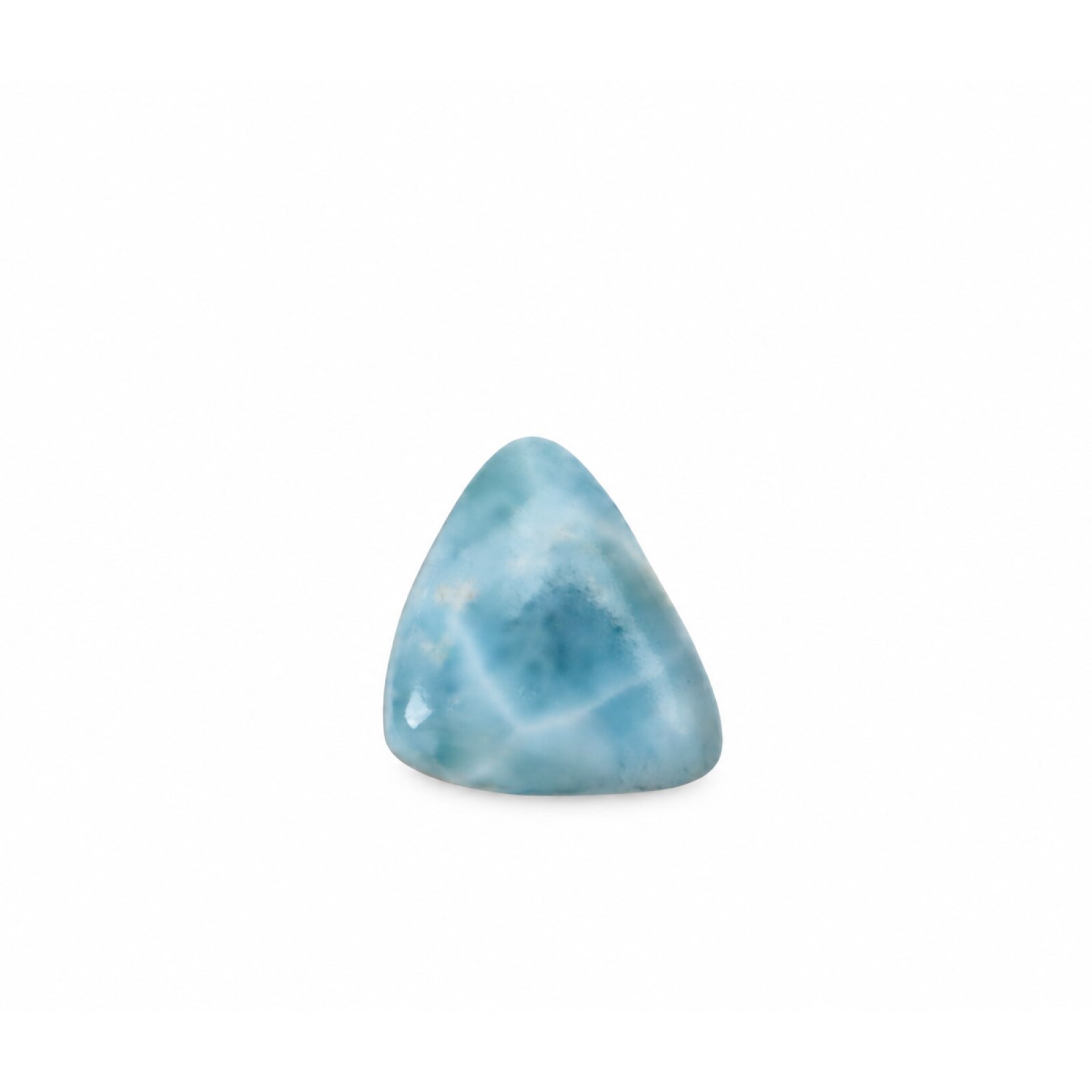 Genuine Handcrafted Polished: Natural Dominican Larimar Cabochon 20mm