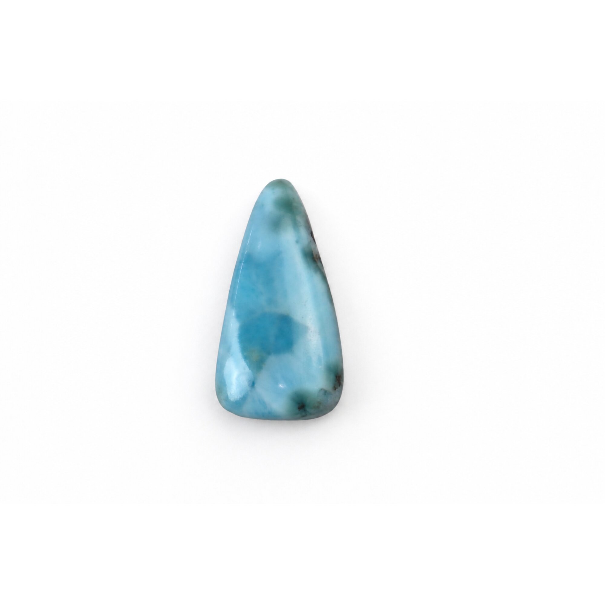 Expertly Crafted sky blue larimar Polished 37mm – photo 4