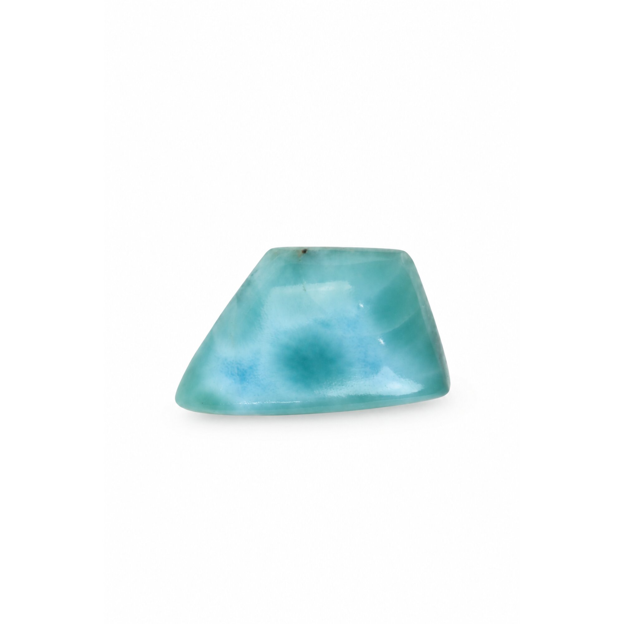 Artisan Made ocean blue larimar Polished 31mm – photo 4
