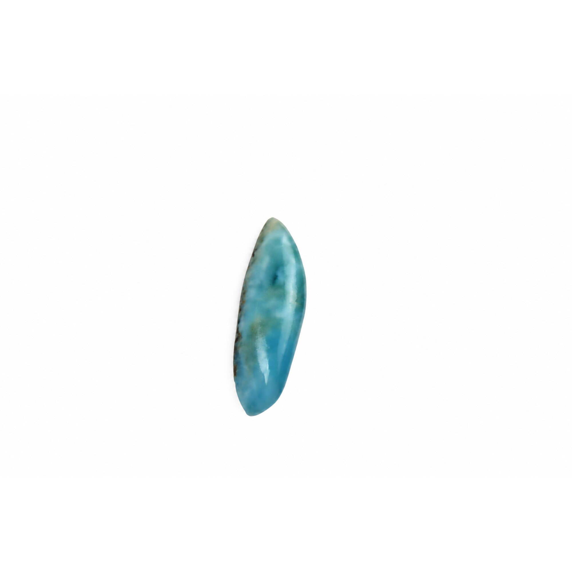 Artisan Made ocean blue larimar Polished 31mm – photo 4
