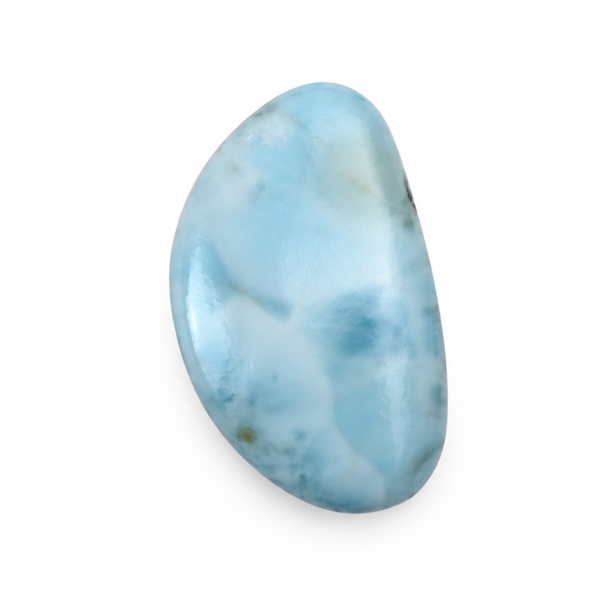Genuine Handcrafted Polished Larimar Cabochon 24mm