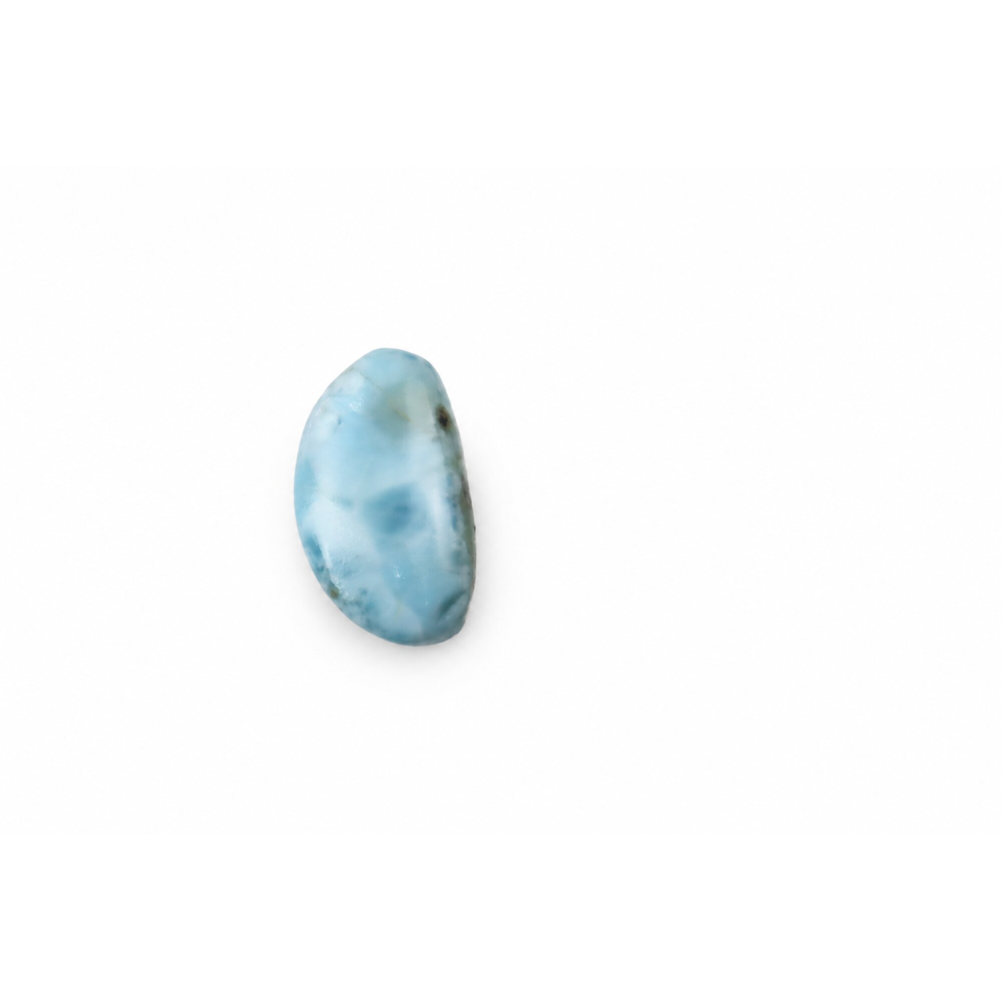 Genuine Handcrafted Polished Larimar Cabochon 24mm – photo 3