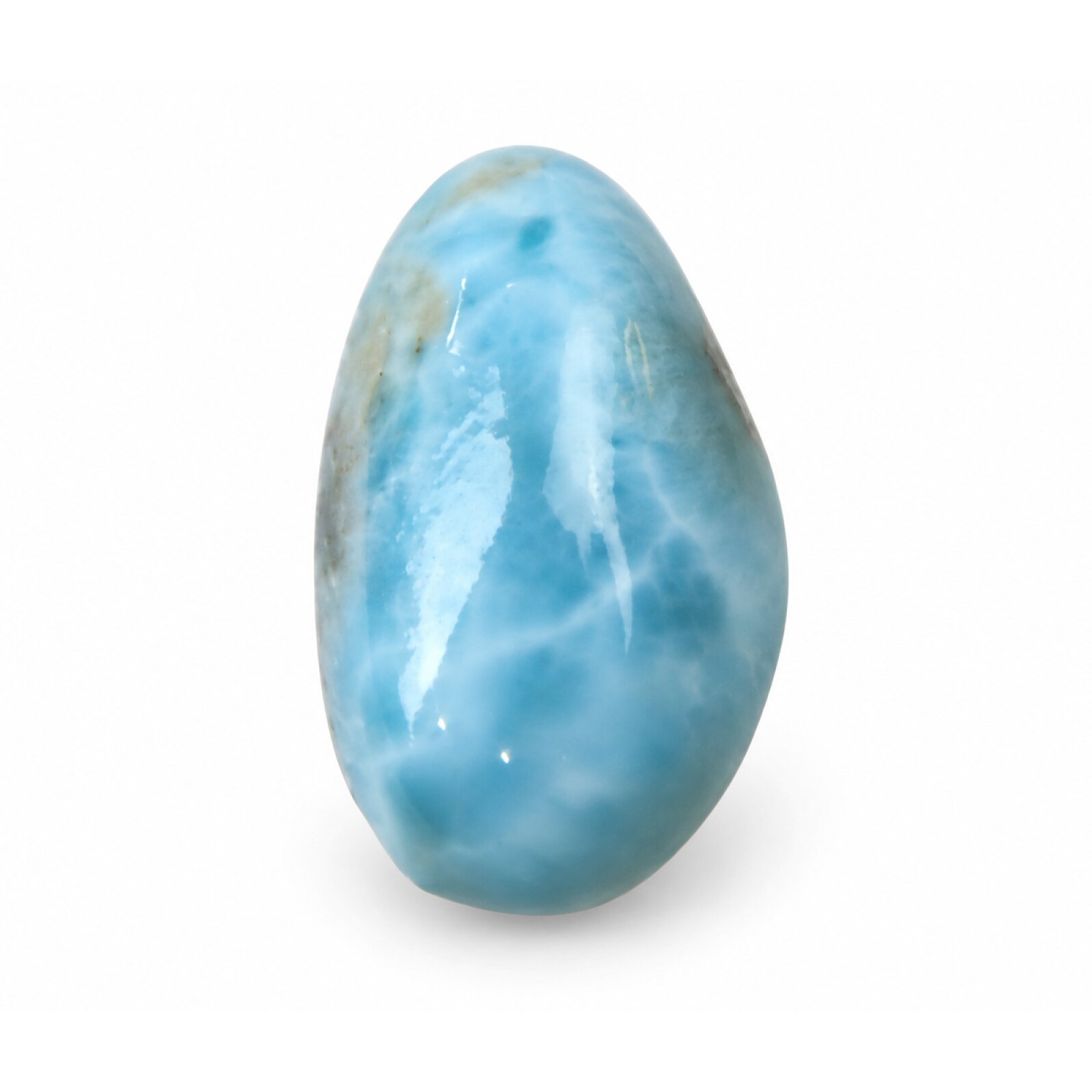 Genuine sky blue Dominican Larimar cabochon 19mm