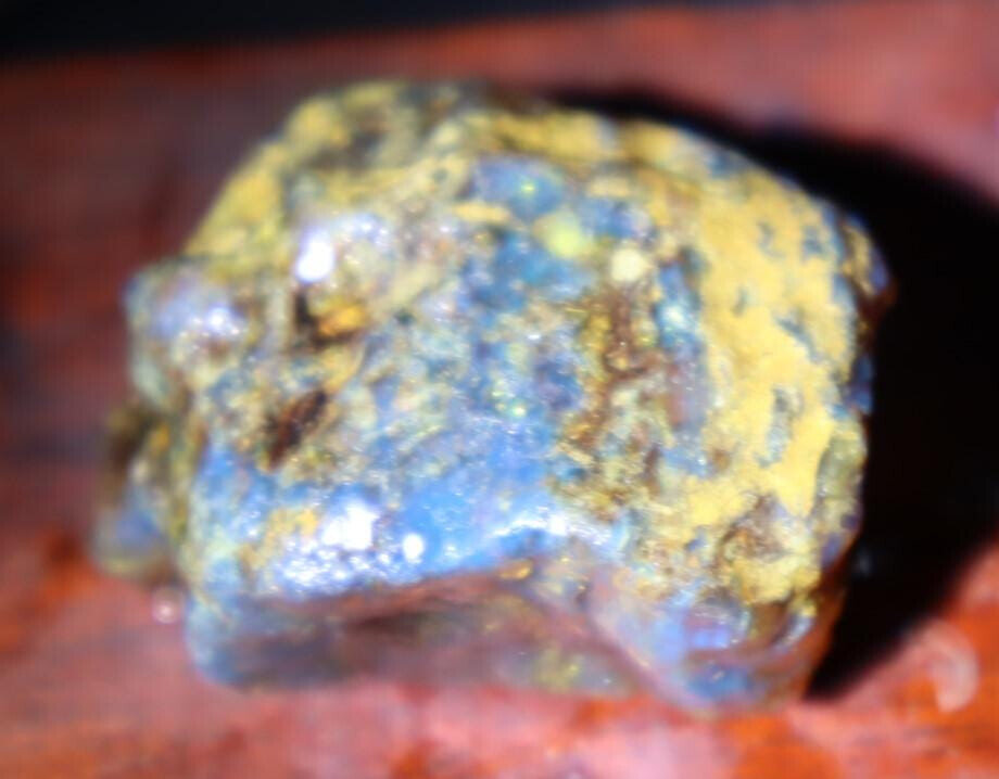 Excellent Natural Dominican Clear Sky Blue Amber Rough Specimen 35mm 12.2g – photo 10