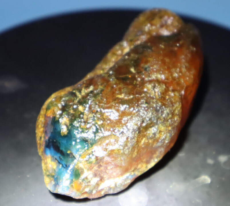 Charming Design Natural Dominican Clear Green Blue Amber Rough Specimen 70mm 36. – photo 11