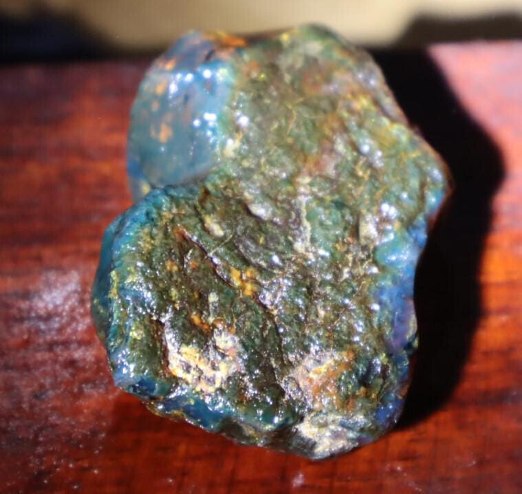 Excellent Natural Dominican Clear Sky Blue Amber Rough Specimen 56mm 24.5g – photo 3