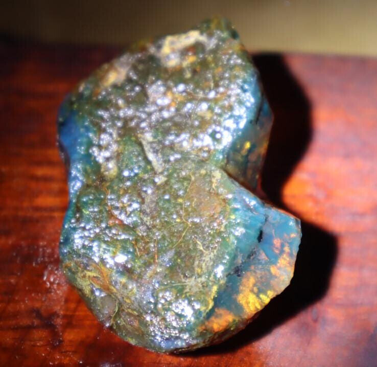 Excellent Natural Dominican Clear Sky Blue Amber Rough Specimen 56mm 24.5g – photo 5