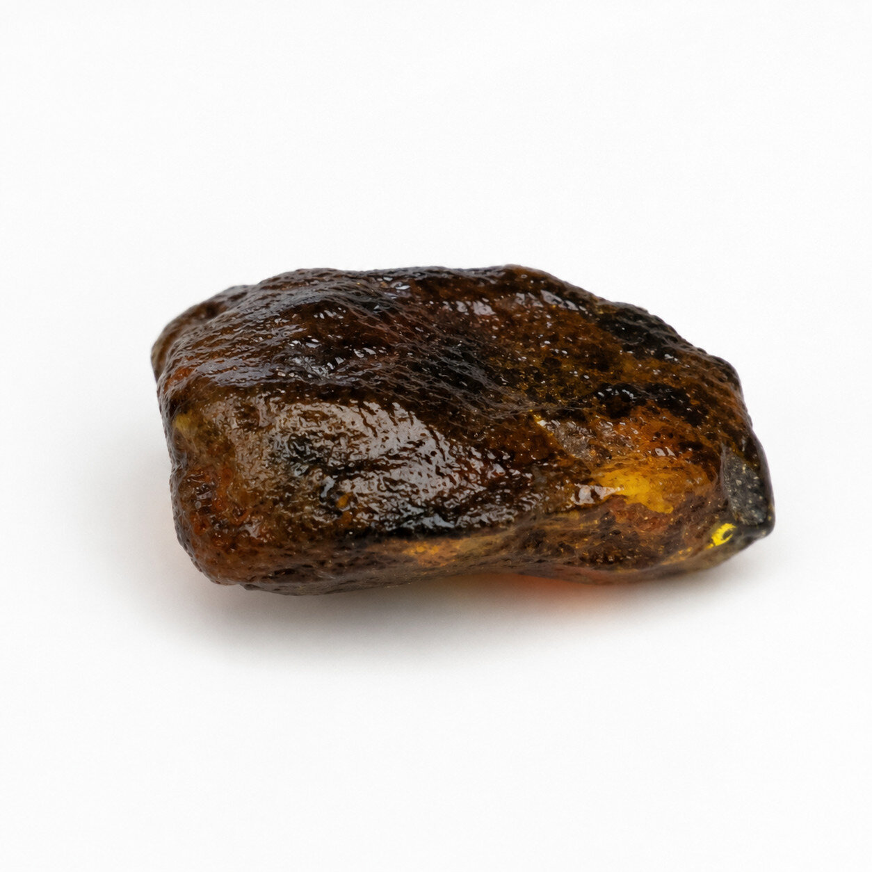Unique Premium Deep Blue Dominican Amber Rough Specimen Chunk 37mm 8.5g – photo 10