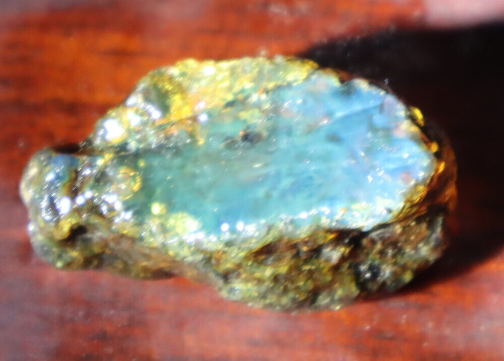 Lovely Natural Dominican Clear Sky Blue Amber Rough Specimen 38mm 7.4g – photo 6