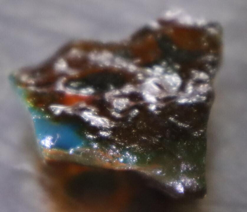 Finest Natural Dominican Clear Sky Blue Amber Rough Specimen 32mm 7.5g – photo 6
