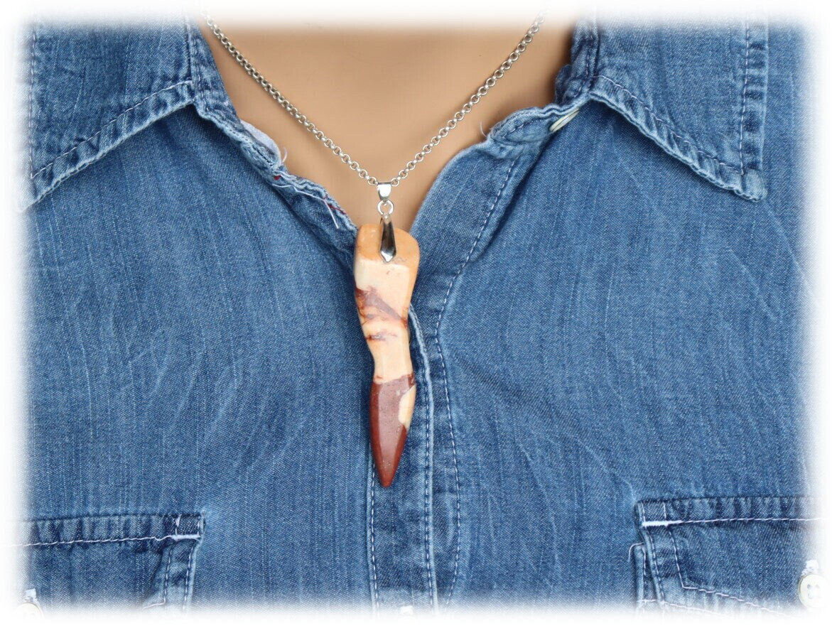 Biggest 3.5 Inch Natural Pink Red Jasper Pendant 83mm 95CT free cord – photo 6