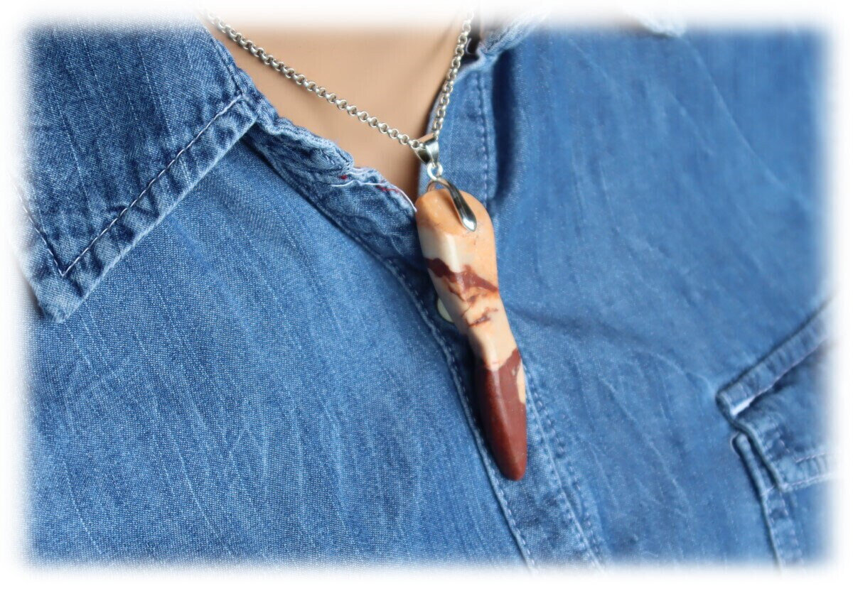 Biggest 3.5 Inch Natural Pink Red Jasper Pendant 83mm 95CT free cord – photo 9