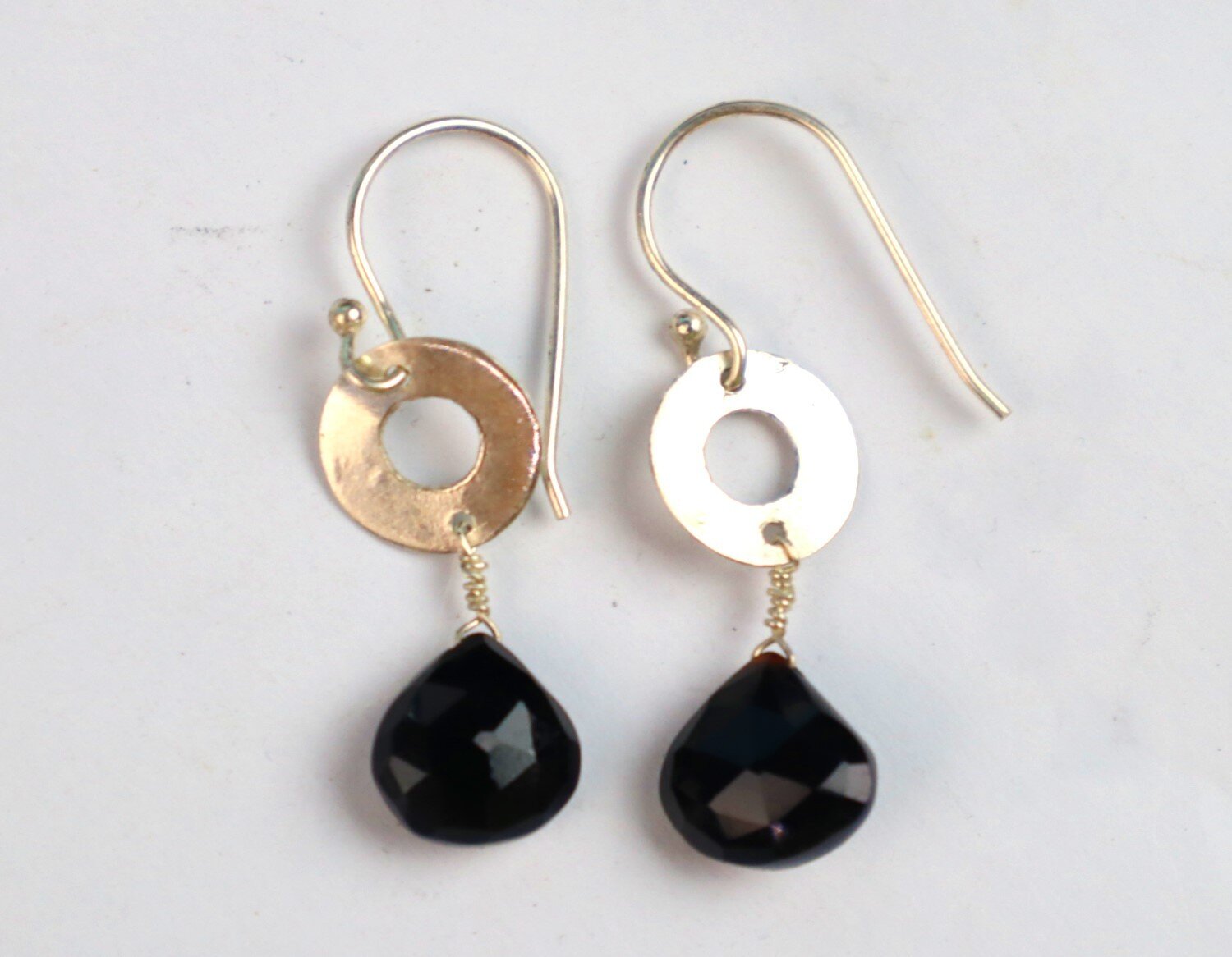 Beautiful Dark Amethyst .925 Sterling Silver Earrings 41.0mm – photo 5