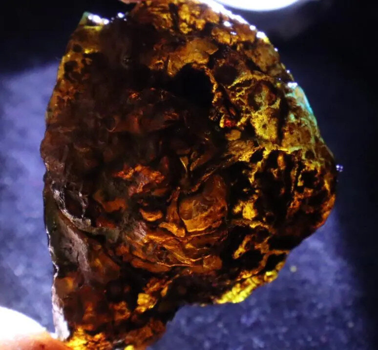 Finest Natural Dominican Translucent Sky Blue Amber Rough Specimen 43mm 14g – photo 6
