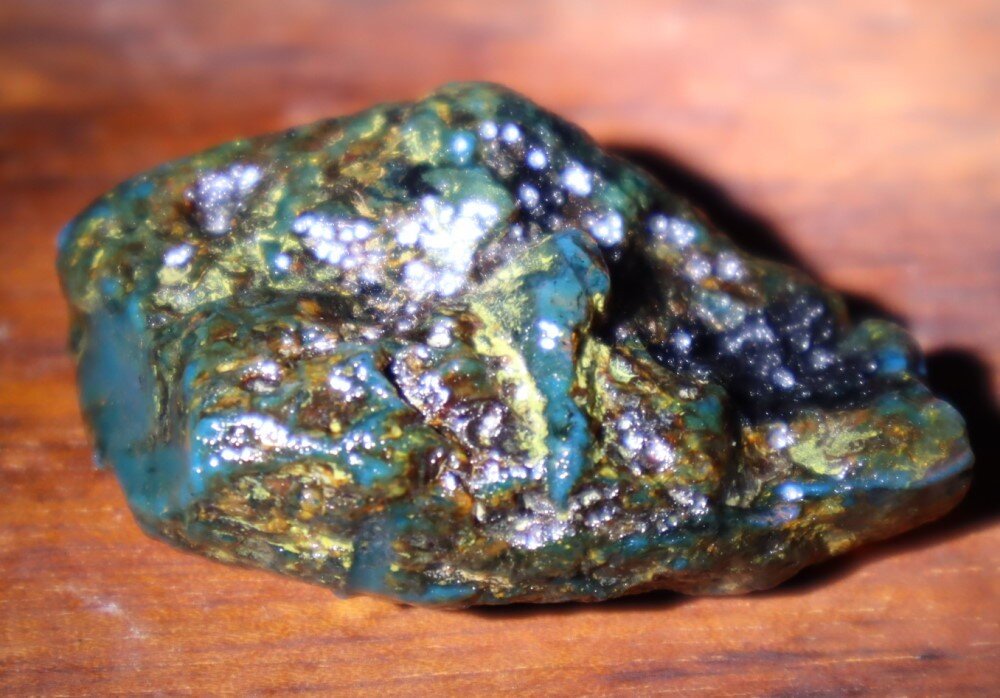 Exquisite Natural Dominican Translucent Sky Blue Amber Rough Specimen 49mm 14g – photo 4