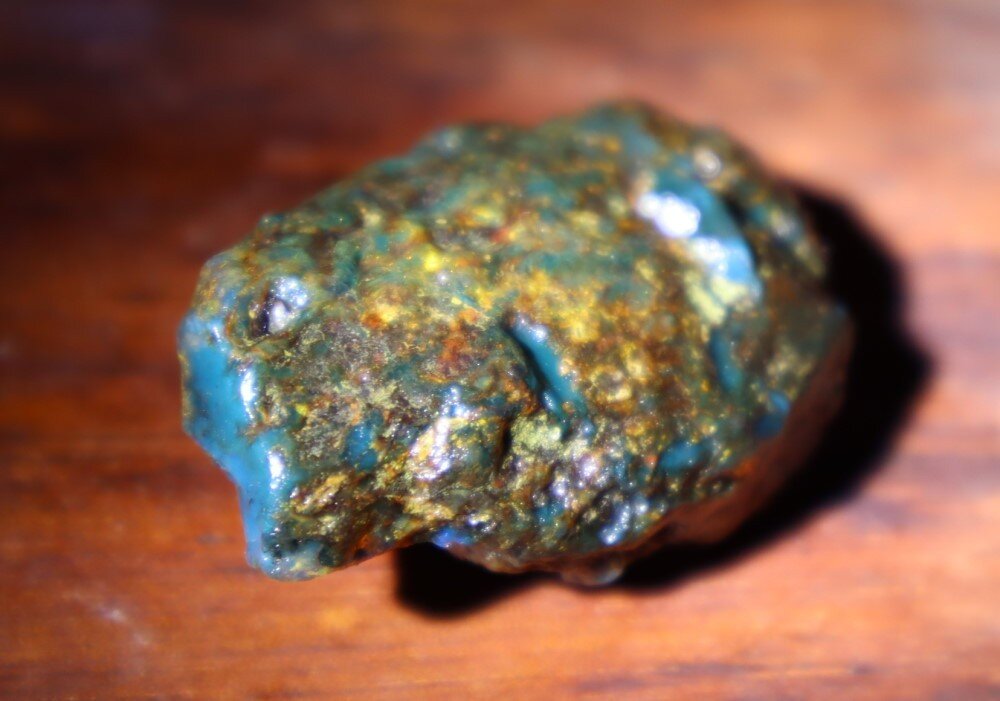 Exquisite Natural Dominican Translucent Sky Blue Amber Rough Specimen 49mm 14g – photo 6